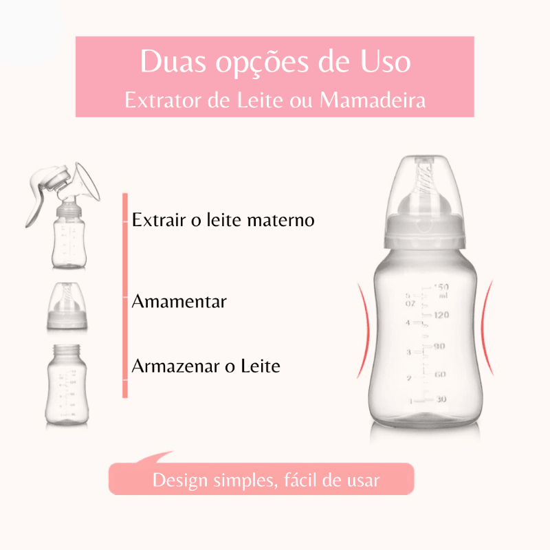 Bomba Manual - extratora de leite - Ramabox