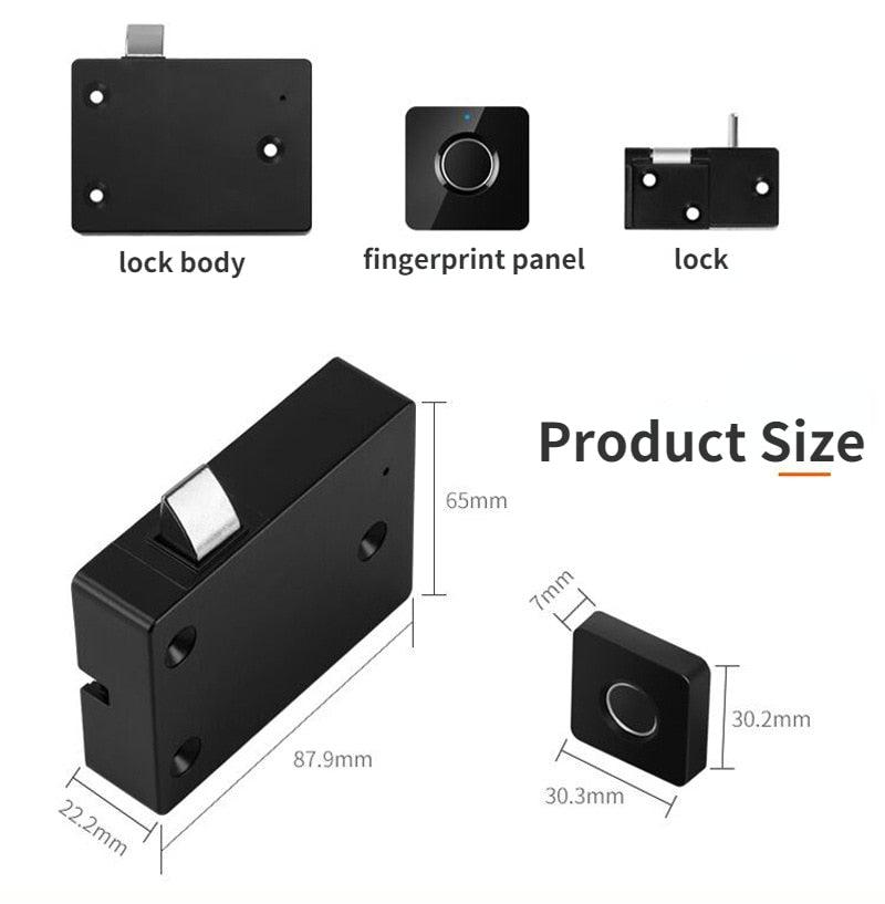 FECHADURA INTELIGENTE COM IMPRESSÃO DIGITAL - Ramabox