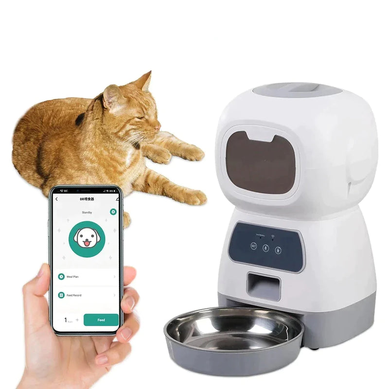 Alimentador Automático para Cães e Gatos - Ramabox