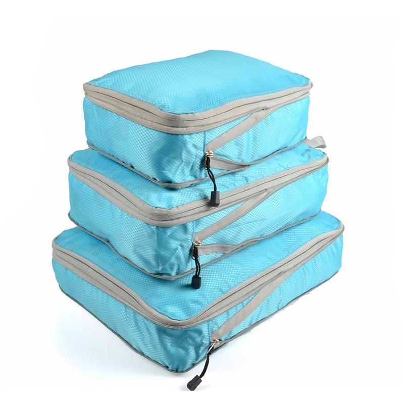 Conjunto de bolsas organizadoras para viagem - Ramabox