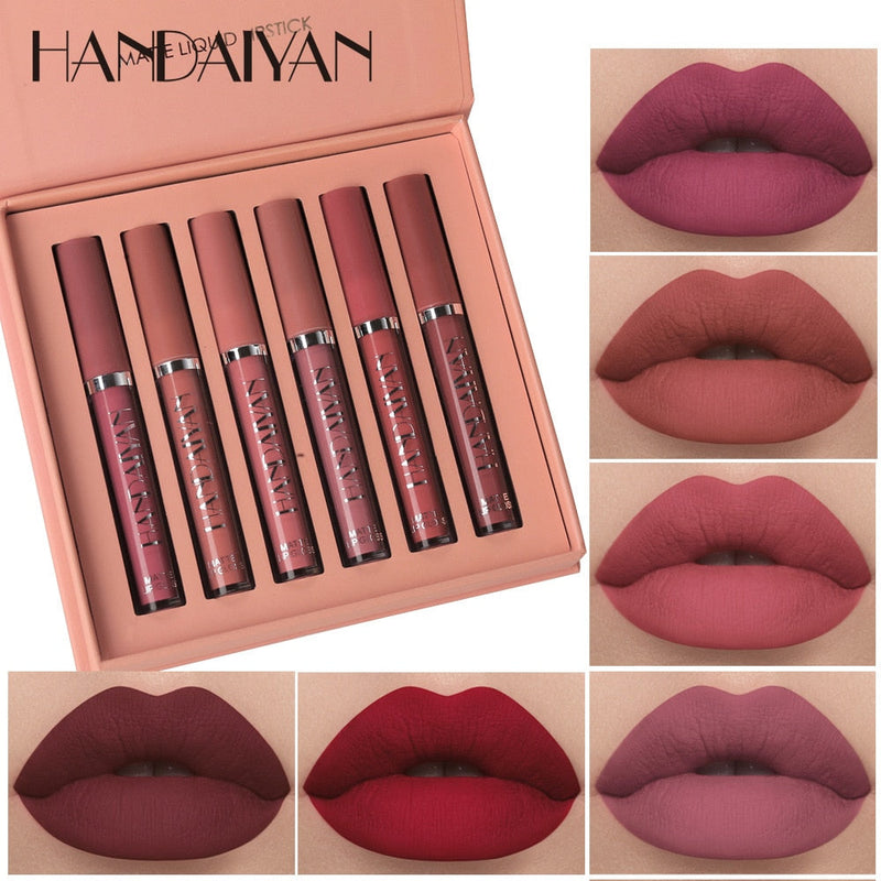 Batom Luxuoso Glamour Matte Handaiyan - Ramabox